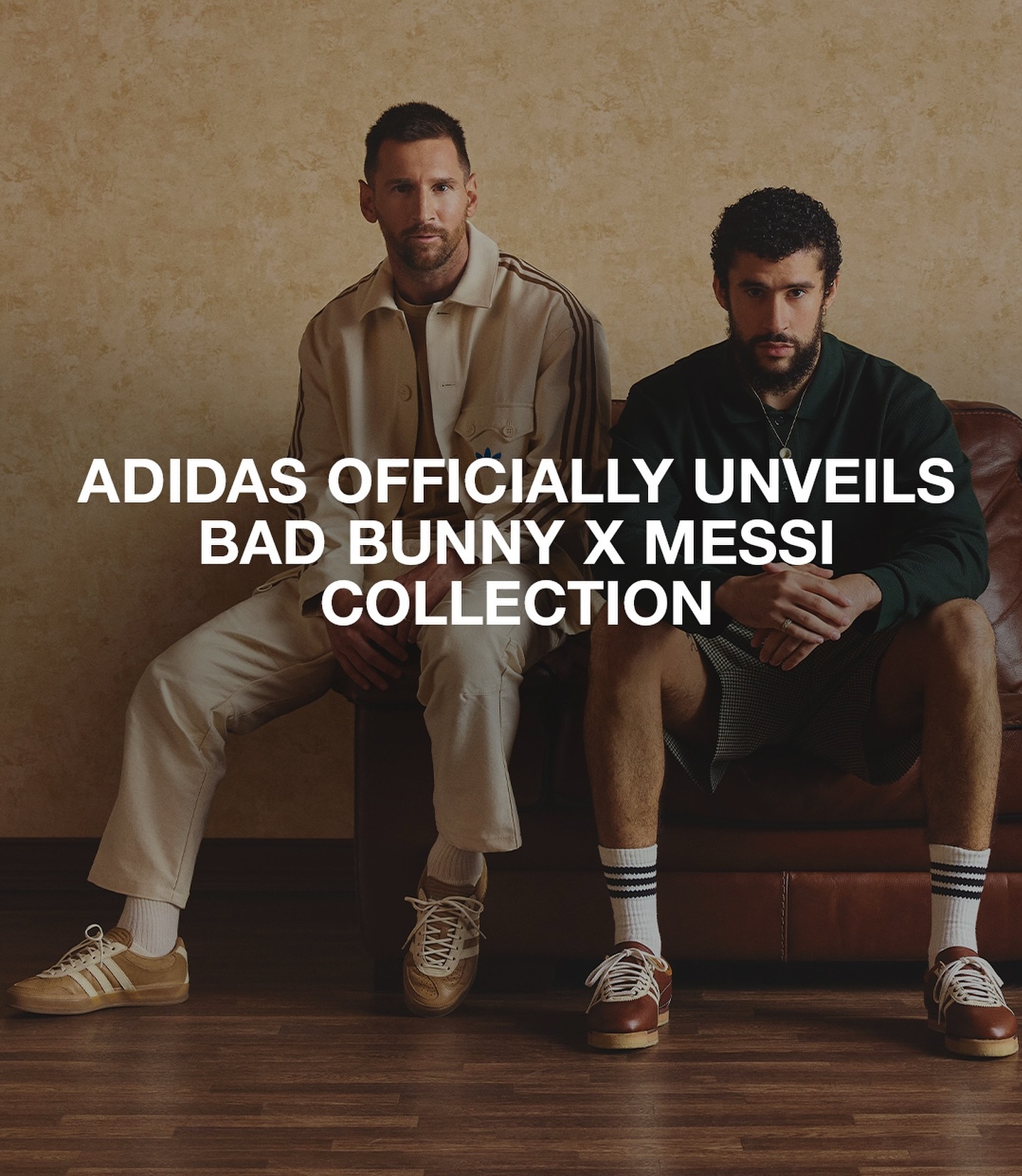 “Adidas Originals Unveils Iconic Bad Bunny x Lionel Messi Footwear Collab: A Fusion of Music, Soccer, and Style”