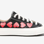 Converse Chuck Taylor All-Star 70  x Comme des Garcons PLAY Black Multi Heart