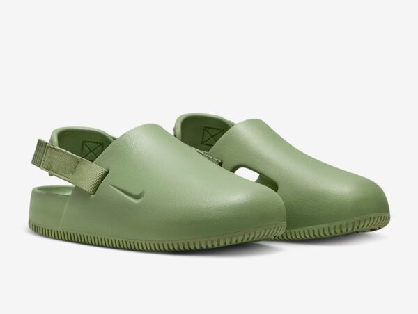 Nike Calm mule Oil Green slide - Image 2