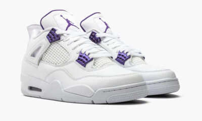 Air Jordan 4 Retro Metalic Purple