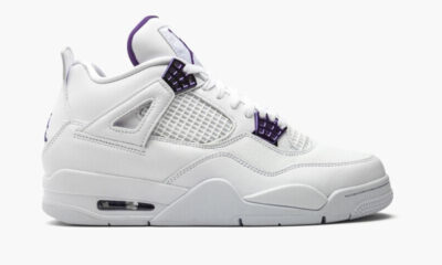 Air Jordan 4 Retro Metalic Purple