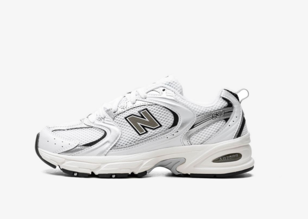 New Balance 530 "White/Silver/Black" Sneakers - Image 4