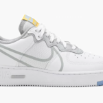 Air Force 1 React Smoke Grey Gold