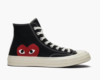 Converse Chuck Taylor All-Star 70 Hi Comme des Garcons PLAY Black