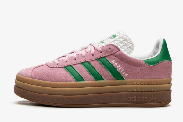 Adidas Gazelle Bold "Pink Green" sneakers - Image 5