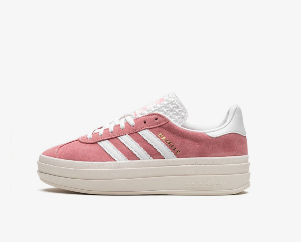 Adidas Gazelle Bold "Pink/White " sneakers - Image 4