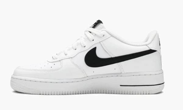 Air Force 1 GS White Black - Image 4