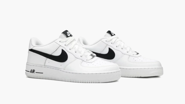 Air Force 1 GS White Black - Image 2