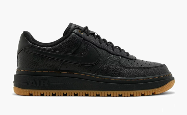 Air Force 1 Luxe Black Gum