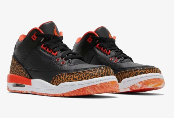 Air Jordan 3 Retro GS - Kumquat - Image 2