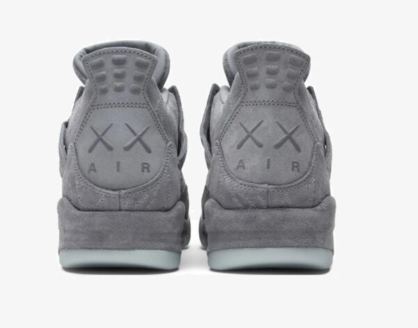Air Jordan 4 Retro KAWS - Cool Grey - Image 4