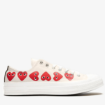 Converse x Comme Des Garçons 70 Ox Multi Hearts White