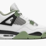 Air Jordan 4 Oil Green
