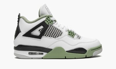 Air Jordan 4 Oil Green