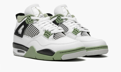 Air Jordan 4 Oil Green