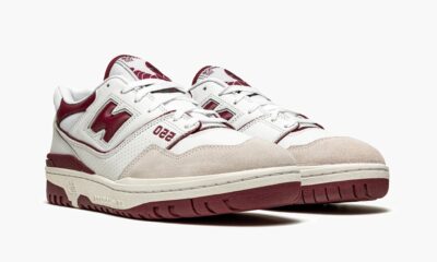 New balance 550  Burgundy