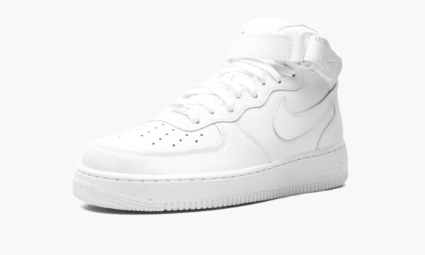 Nike AirForce 1 Mid ‘07 - Clean White - Image 4