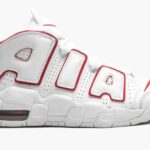 Nike Air More Uptempo White Varsity Red