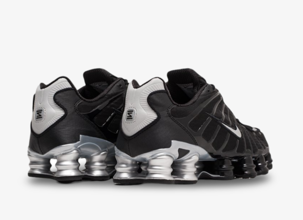 Nike Shox TL "Black Metallic Silver" Sneakers - Image 3