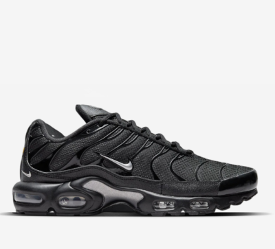 Nike Air Max Plus TN “Black/Metallic Silver Mini Swoosh” sneakers (Copy)