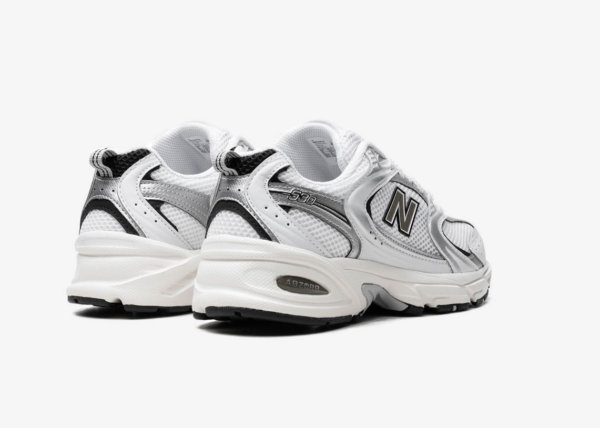 New Balance 530 "White/Silver/Black" Sneakers - Image 3