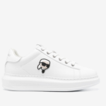 Karl Lagerfeld - tripple White leather
