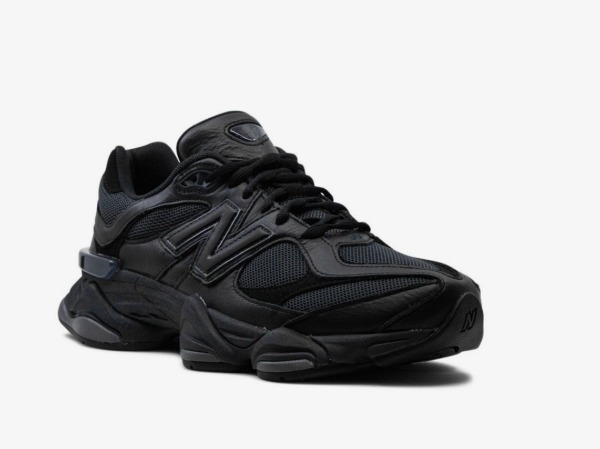 New Balance 9060 - Triple Black - Image 2