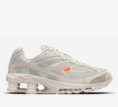 Nike Shox Ride 2 “Light Bone/Turf Orange” Sneakers